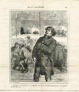 Illustration of Cham (1819-1879) in Le Charivari