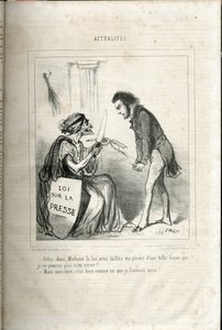 Illustration in Le Charivari