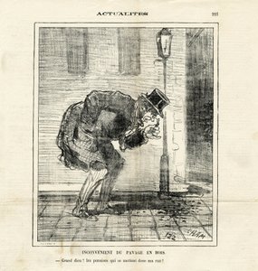 Illustration of Cham (1819-1879) in The Charivari by Amédée de Noé