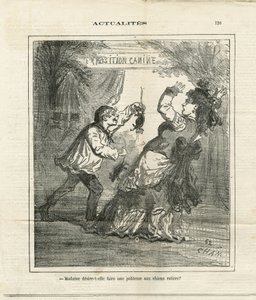 Illustration of Cham (1819-1879) in The Charivari by Amédée de Noé