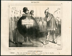 Le Charivari, Satirical in B & W