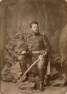 Portrait of Grand Duke Vladimir Alexandrovich of Russia (1847-1909) by Charles Bergamasco