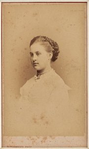 Portrait of Grand Duchess Olga Constantinovna of Russia by Charles Bergamasco