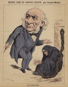Small file and big chain by Charles (after) Gilbert Martin