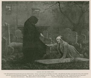 Illustration for A Christmas Carol by Charles Dickens by Charles (after) Green