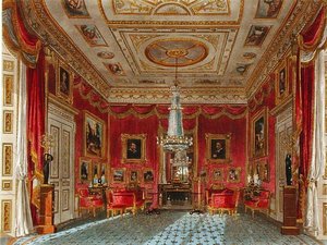 The Rose Satin Drawing Room, Carlton House, from 