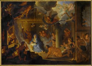 The adoration of the shepherds