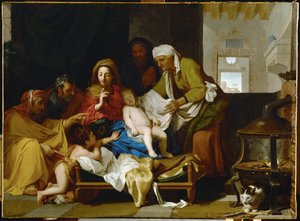 The sleep of the child Jesus