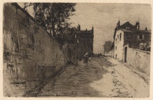 Rue de MontCenis, Montmartre by Charles A. Platt