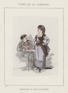 Delegate of the Cafe de Madrid by Charles Albert d Arnoux Bertall