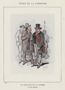 The Minister of War, Citizen Delescluze by Charles Albert d Arnoux Bertall