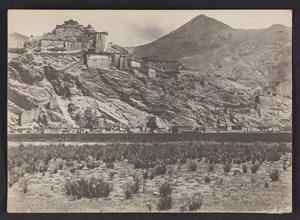 The Fort (Dzong) at Gyantse by Charles Alfred Bell