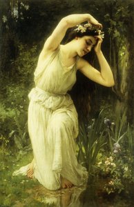 A Nymph in the Forest by Charles Amable Lenoir