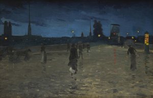 Le Pont de Pierre, Rouen by Charles Angrand