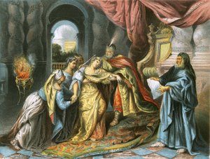 Esther Before Ahasuerus by Charles Antoine Coypel