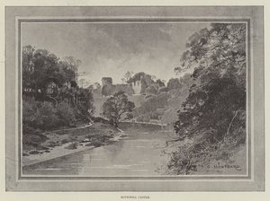 Bothwell Castle by Charles Auguste Loye