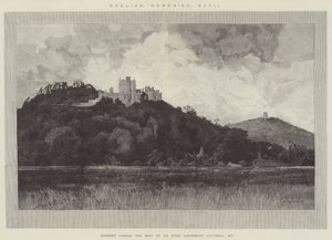 Dunster Castle, the Seat of Mr Hugh Courtenay Luttrell, MP