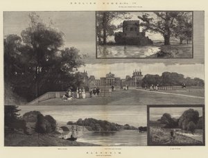 English Homes, Blenheim by Charles Auguste Loye
