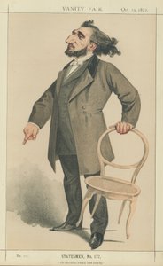 Mr Leon Gambetta by Charles Auguste Loye