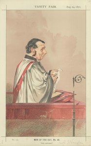 Rev Charles John Vaughan by Charles Auguste Loye
