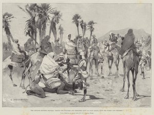 The Advance towards Dongola, taking the Wounded and Prisoners down to Wady Halfa, with the Women and Children