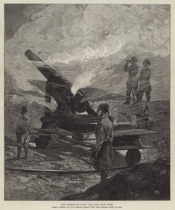 The Defence of Kars, the Last Shot fired