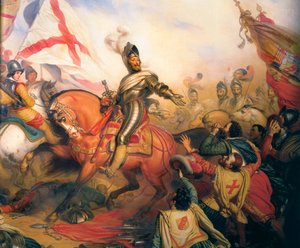 King Henry IV at the battle of Ivry