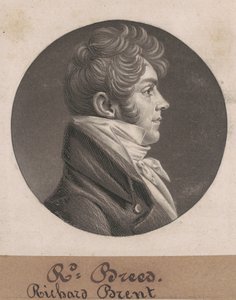 Richard Brent by Charles B.J. Févret de Saint Mémin