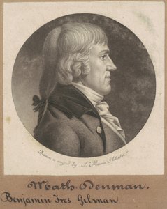 Benjamin Ives Gilman by Charles B. J. Févret de Saint Mémin