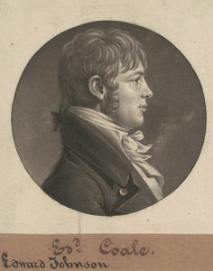 Edward Johnson Coale by Charles B. J. Févret de Saint Mémin