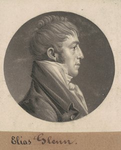 Elias Glenn by Charles B. J. Févret de Saint Mémin