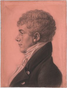 George Raleigh Dearborn by Charles B. J. Févret de Saint Mémin