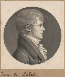 Isaac A. Coles by Charles B. J. Févret de Saint Mémin