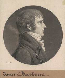 James Barbour by Charles B. J. Févret de Saint Mémin