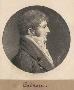 Jean Joseph Coiron by Charles B. J. Févret de Saint Mémin