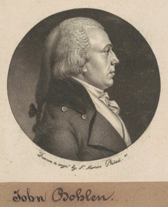 John Bohlen by Charles B. J. Févret de Saint Mémin