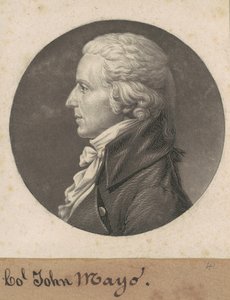 John Mayo II by Charles B. J. Févret de Saint Mémin