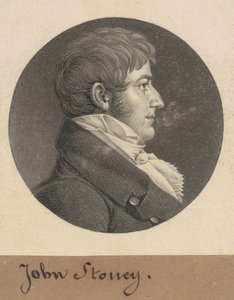 John Stoney by Charles B. J. Févret de Saint Mémin