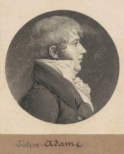 John Strong Adams by Charles B. J. Févret de Saint Mémin
