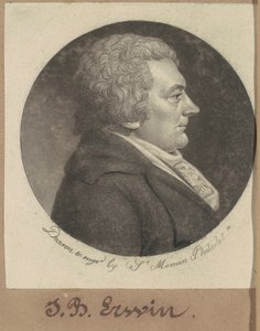 Joseph Erwin by Charles B. J. Févret de Saint Mémin