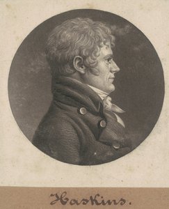 Joseph Haskins by Charles B. J. Févret de Saint Mémin