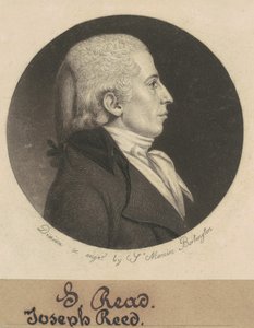 Joseph Reed, Jr. by Charles B. J. Févret de Saint Mémin