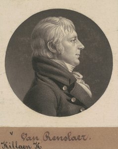 Kiliaen Kiliaen Van Rensselaer by Charles B. J. Févret de Saint Mémin
