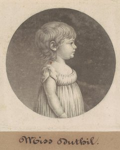 Miss Dutilh by Charles B. J. Févret de Saint Mémin