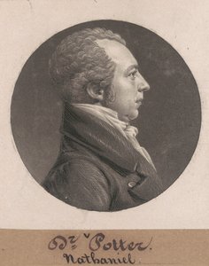 Nathaniel Potter by Charles B. J. Févret de Saint Mémin