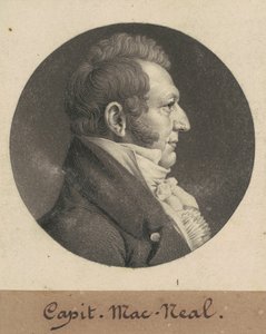 Neil McNeill by Charles B. J. Févret de Saint Mémin