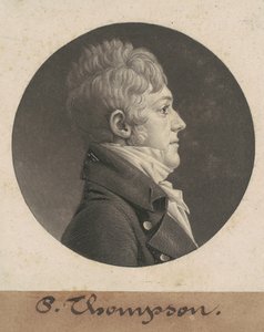 P. Thompson by Charles B. J. Févret de Saint Mémin
