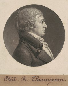 Philip Rootes Thompson by Charles B. J. Févret de Saint Mémin