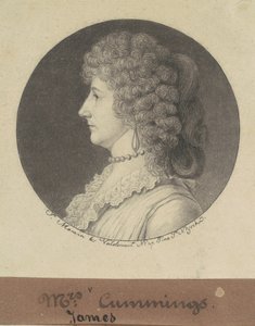 Phoebe Harisson Cuming by Charles B. J. Févret de Saint Mémin