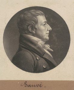 Pierre Sauvé by Charles B. J. Févret de Saint Mémin